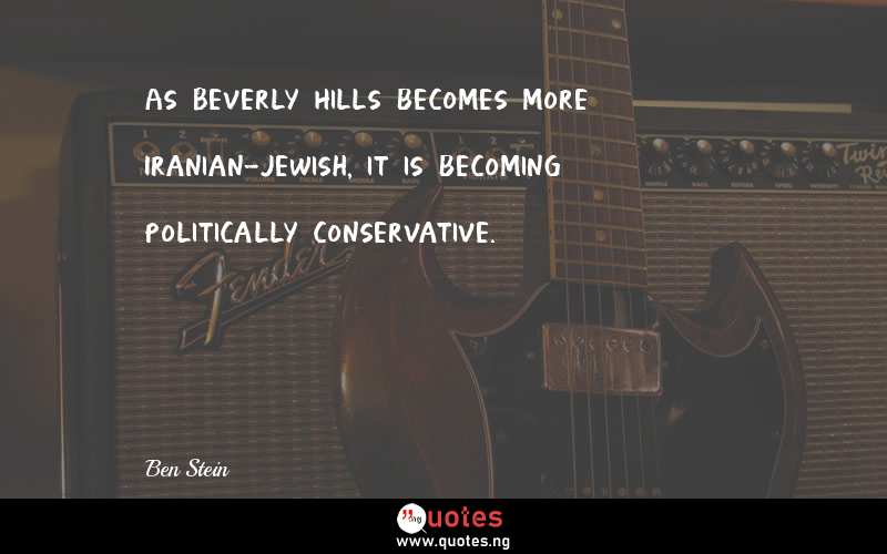 As Beverly Hills becomes more Iranian-Jewish, it is becoming politically conservative.