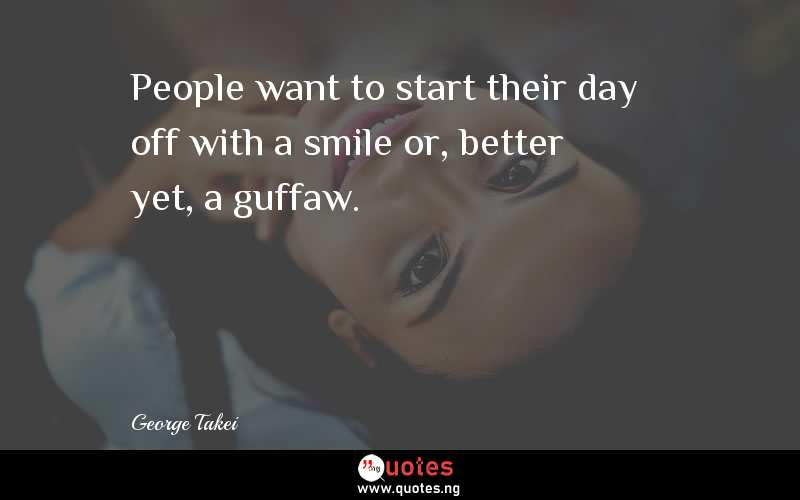 People want to start their day off with a smile or, better yet, a guffaw.